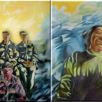 MOM hilmi koray 2 x 120 x 100 cm oil on canvas