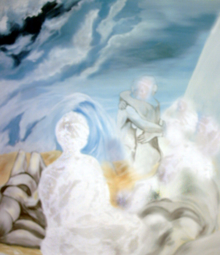 beachdreams-hilmi koray 140 x 110 cm oil on canvas