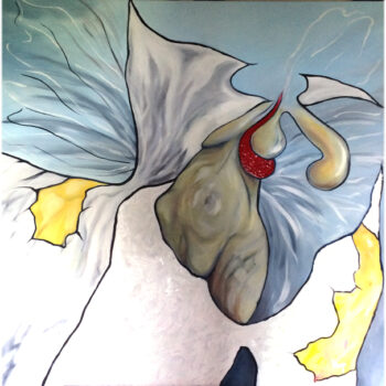 transformation-hilmi koray 120x120 cm oil on canvas